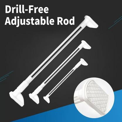 🎁Hot Sale 49% OFF🔥Drill-Free Adjustable Rod