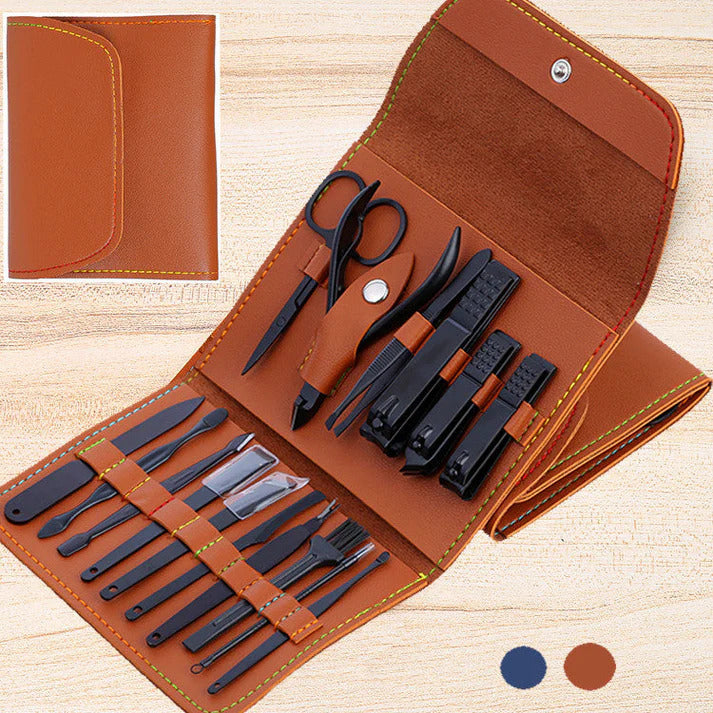 Good-Looking Foldable Stainless Steel Nail Clipper Set